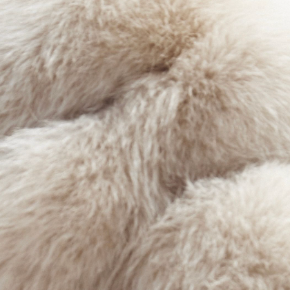 Cropped Capri Fox Fur Coat