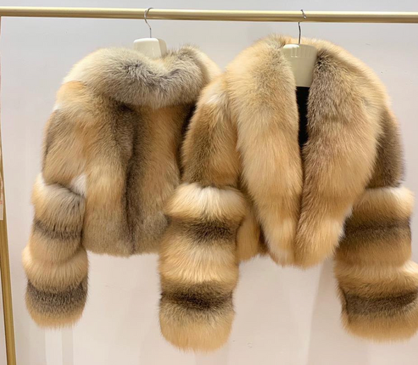 Benetti Fox Fur Coat